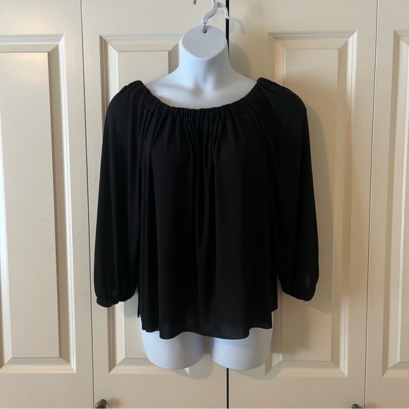 Intimately By Free People Tops - Intimately Free People Black Off-Shoulder Crop Top 🖤✨